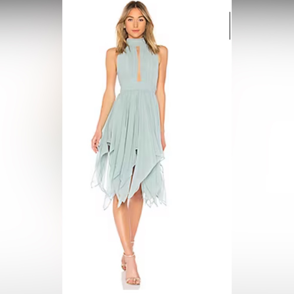 ANDREA DRESS IN SEAFOAM